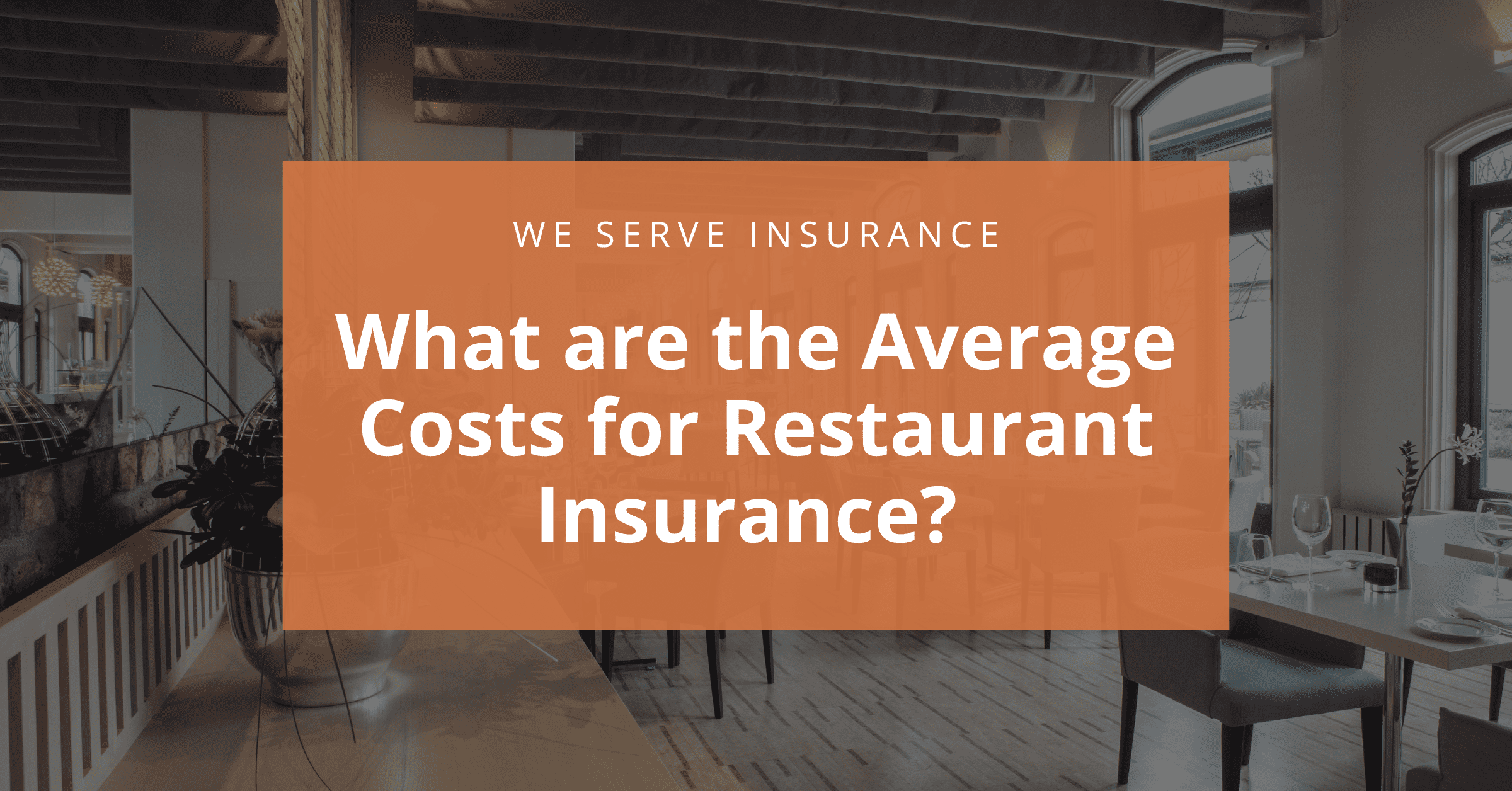 Restaurant Insurance Eden Prairie